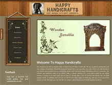 Tablet Screenshot of happyhandicrafts.com